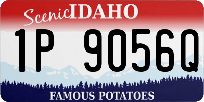ID license plate 1P9056Q