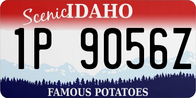 ID license plate 1P9056Z