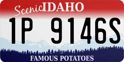 ID license plate 1P9146S