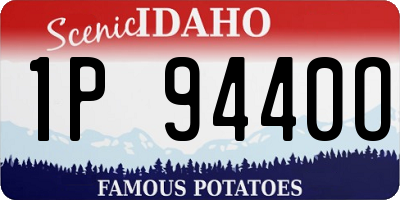 ID license plate 1P9440O