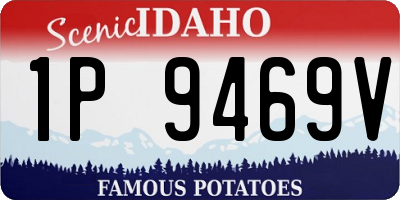 ID license plate 1P9469V