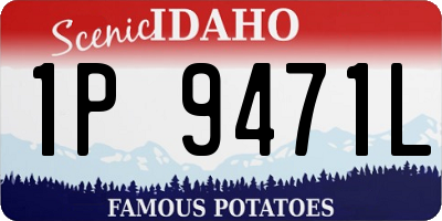ID license plate 1P9471L