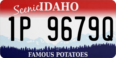 ID license plate 1P9679Q