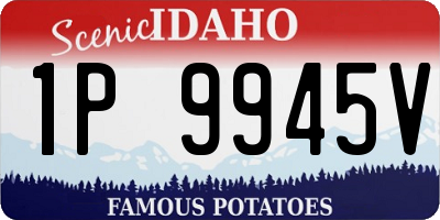 ID license plate 1P9945V