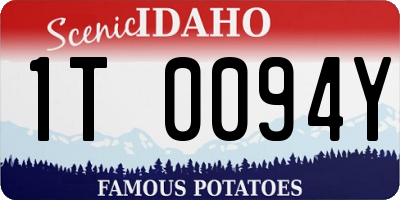 ID license plate 1T0094Y