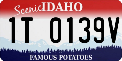 ID license plate 1T0139V