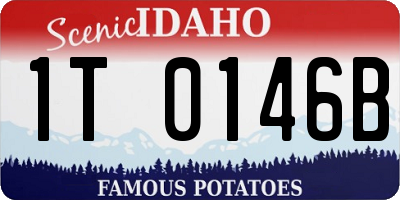 ID license plate 1T0146B