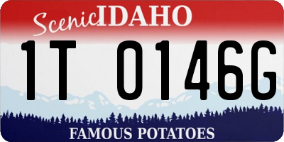 ID license plate 1T0146G