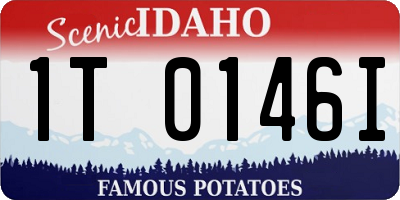 ID license plate 1T0146I