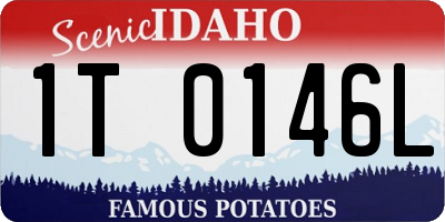ID license plate 1T0146L