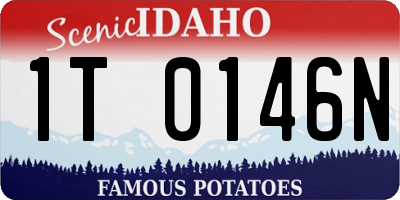ID license plate 1T0146N