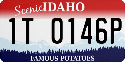 ID license plate 1T0146P