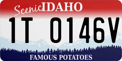 ID license plate 1T0146V
