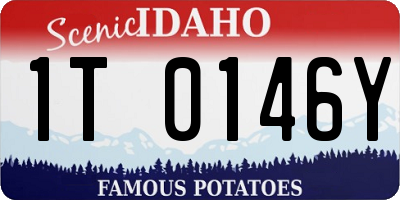 ID license plate 1T0146Y