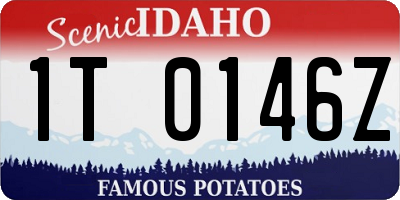 ID license plate 1T0146Z