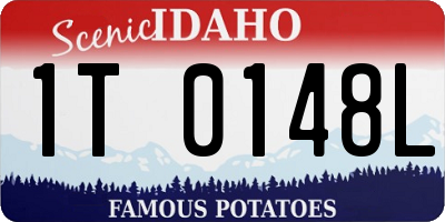 ID license plate 1T0148L
