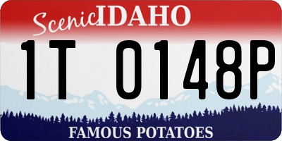 ID license plate 1T0148P