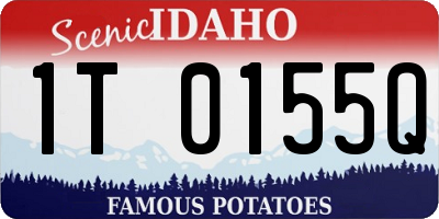 ID license plate 1T0155Q
