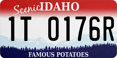 ID license plate 1T0176R