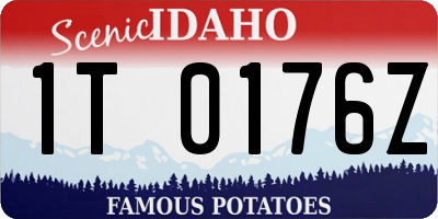 ID license plate 1T0176Z