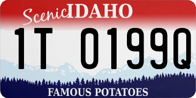 ID license plate 1T0199Q
