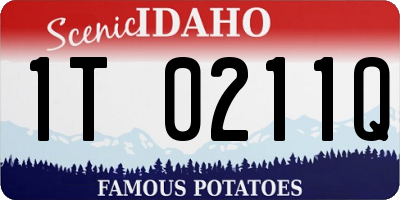 ID license plate 1T0211Q