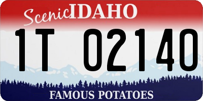 ID license plate 1T0214O
