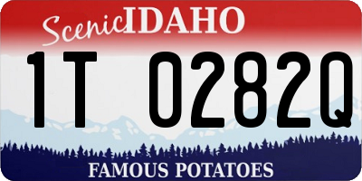 ID license plate 1T0282Q