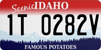 ID license plate 1T0282V