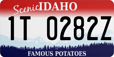 ID license plate 1T0282Z