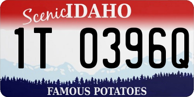 ID license plate 1T0396Q