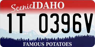 ID license plate 1T0396V