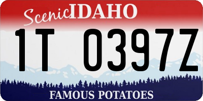 ID license plate 1T0397Z
