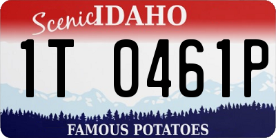 ID license plate 1T0461P
