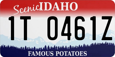 ID license plate 1T0461Z