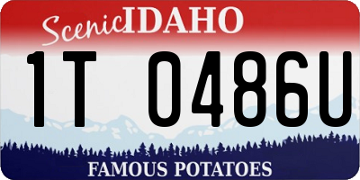 ID license plate 1T0486U