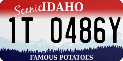 ID license plate 1T0486Y