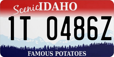 ID license plate 1T0486Z