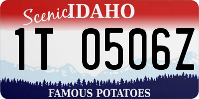ID license plate 1T0506Z