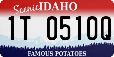 ID license plate 1T0510Q