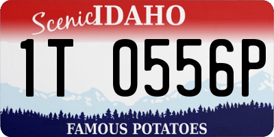ID license plate 1T0556P