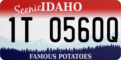ID license plate 1T0560Q
