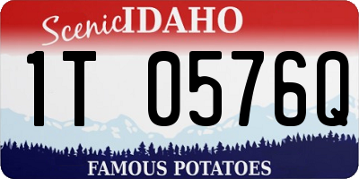 ID license plate 1T0576Q