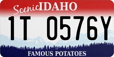 ID license plate 1T0576Y