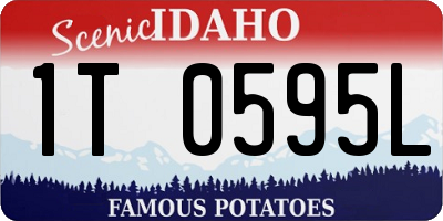 ID license plate 1T0595L