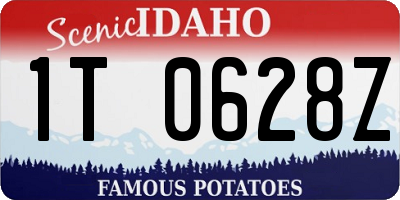 ID license plate 1T0628Z