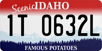 ID license plate 1T0632L