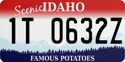 ID license plate 1T0632Z