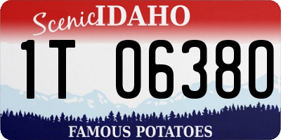 ID license plate 1T0638O