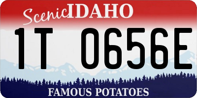 ID license plate 1T0656E